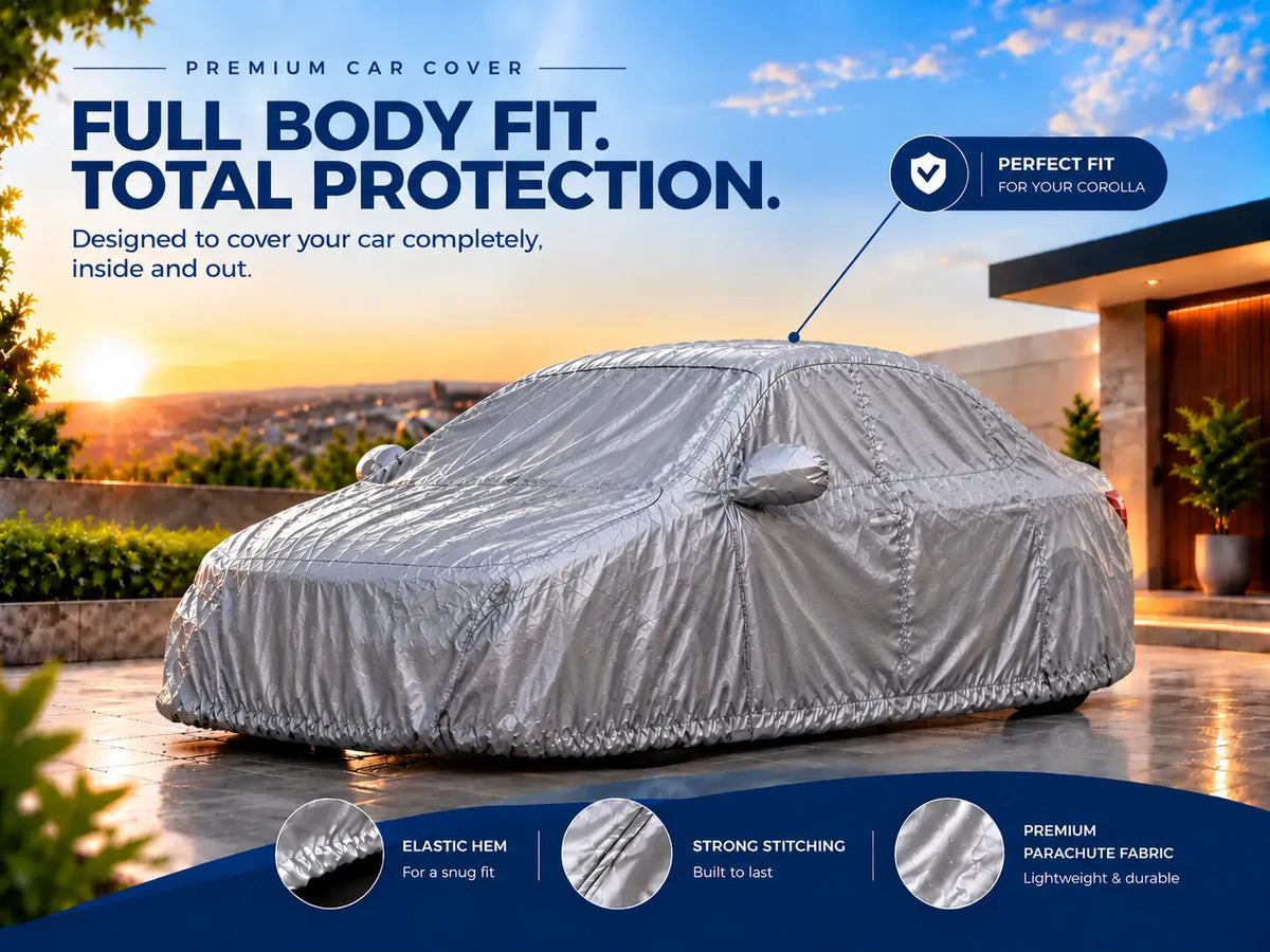 Toyota Corolla (2.D) Premium Parachute Top Cover