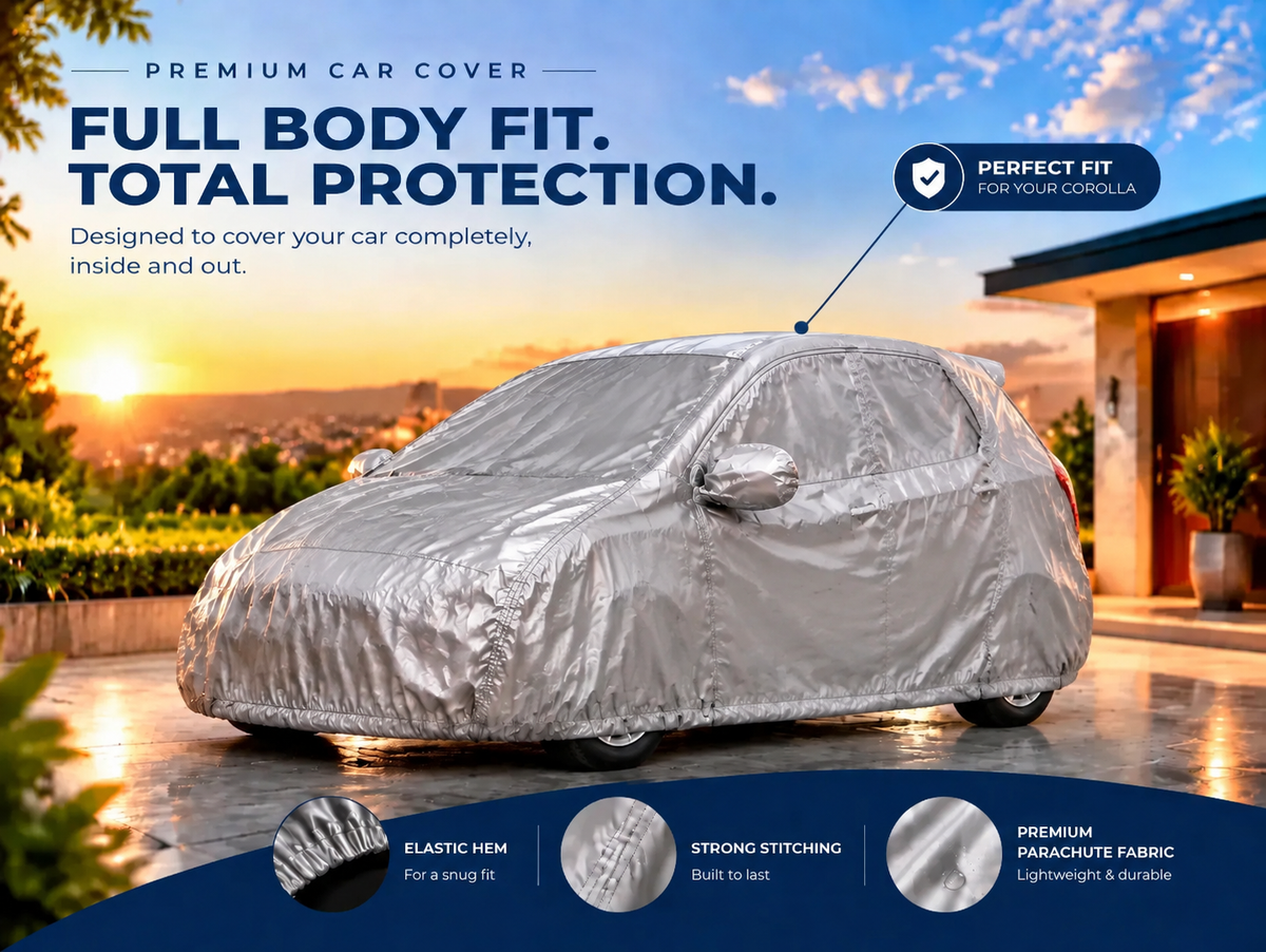 Toyota Aqua Premium Parachute Top Cover